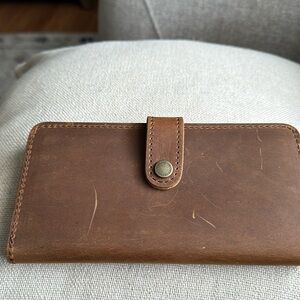 Portland canyon Leather Brown Wallet
